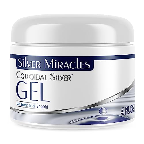 Silver Miracles - Gel de plata coloidal - 4 onzas