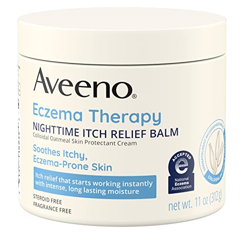 Aveeno Active Naturals Bálsamo para alivio de picazón, terapia de eccema, 11 onzas