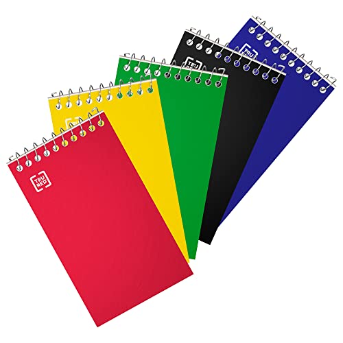 Staples parte superior Bound Memo Books, 3 x 5 pulgadas, paquete de 5