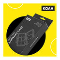 Koah Pro - Funda de almacenamiento de memoria resistente para hasta 3 tarjetas XQD/CFExpress y 6 tarjetas SD