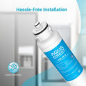 AQUACREST DW2042FR-09 Refrigerator Water Filter, Compatible with Daewoo DW2042FR, Kenmore 46-9130, DW2042FR-09, Aqua Crystal DW2042F-09