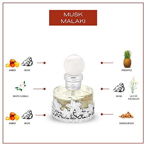 SWISS ARABIAN Musk Malaki- Productos de Lujo de Dubái - Perfume Personal de Larga Duración y Adictiva Fragancia - Un Aroma de Autor Seductor y de Alta Calidad - El Lujoso Aroma de Arabia – 30 ml