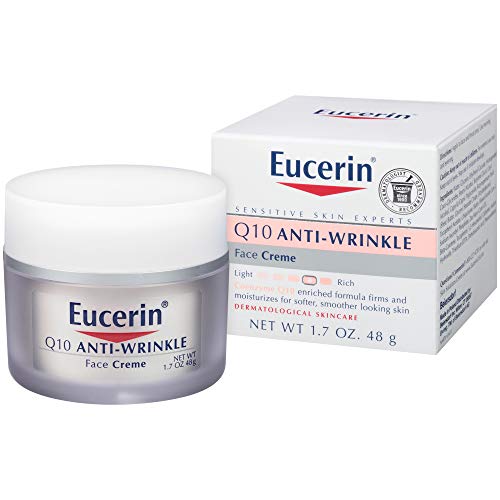 Eucerin Q10 Anti-Wrinkle Sensitive Skin Creme 1.7 Ounce