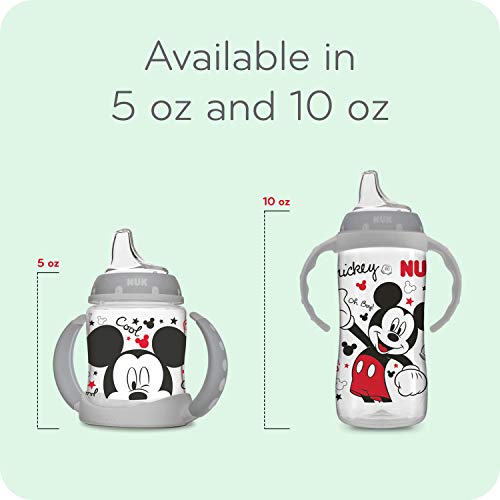 NUK Disney Winnie the Pooh 5 Ounces Learner Cup Silicone Spout, 6+ Months