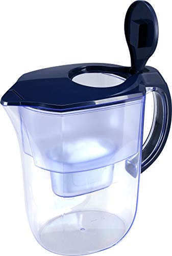 Alkaline Mineral Water Ioniser Pitcher 3.5L COMES WITH 1 EXTRA CARTRIDGE Pure Healthy Water in Minutes From EHM