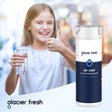 GLACIER FRESH XWF - Filtro de agua de repuesto para nevera GE XWF, paquete de 2 (no XWFE)