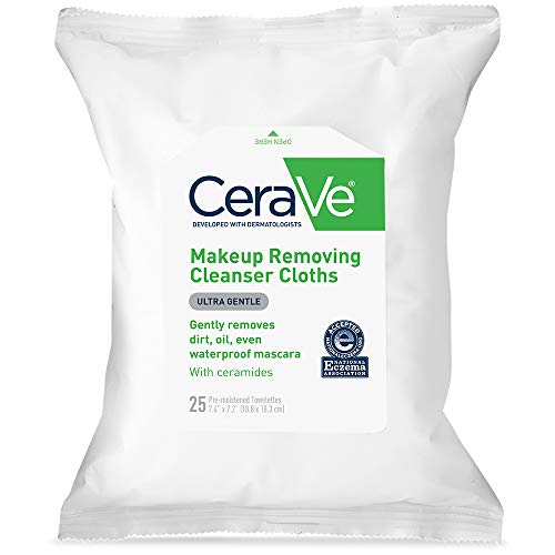 CeraVe Toallitas desmaquillantes para rostro y ojos