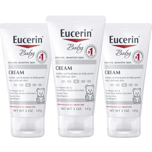 Eucerin Baby Creme 5 Ounce (Pack of 3)