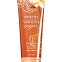 Bath & Body Works Crema de karité de vainilla cálida de 8 onzas