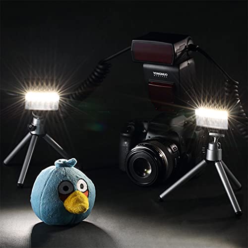 YONGNUO YN-24EX Macro Ring Flash Speedlite with 2 Flash Head 4 Adapter Rings for Canon, with MicroFiber Cloth