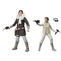 Star Wars Figuras Exclusivas de Hascon Han Solo & Princesa Leia Organa The Black Series