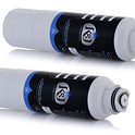 K&J Filtro de agua de repuesto compatible con Samsung para refrigerador DA2900020B, RF263BEAESR y RF28HMEDBSR – Samsung HAF-CIN/EXP y 46-9101 filtro de agua para refrigerador, certificado NSF 42 (paquete de 2)