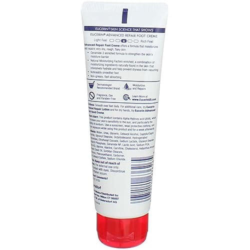 Eucerin Intensive Repair Foot Creme 3 Oz by Eucerin