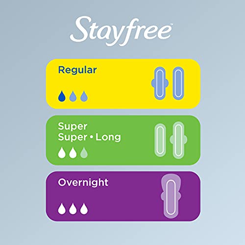 Stayfree Maxi Pads for Women