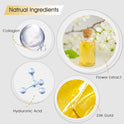 Rotus 30 Pairs Gold Eye Mask Power Crystal Gel Collagen Masks, Great For Anti Aging, Dark Circles & Puffiness