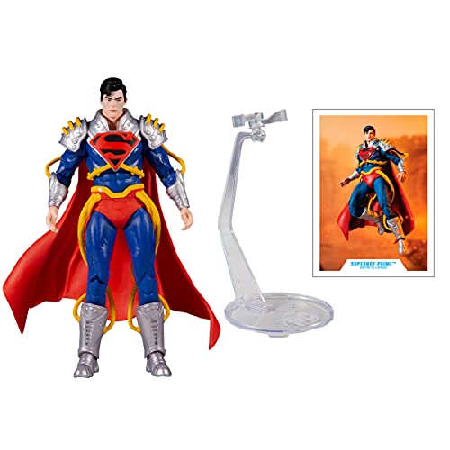 McFarlane Toys DC Multiverse Superboy-Prime (Infinite Crisis) Figura de acción de 7 Pulgadas con Accesorios