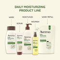 Aveeno - Lavado corporal hidratante diario para piel seca con avena calmante