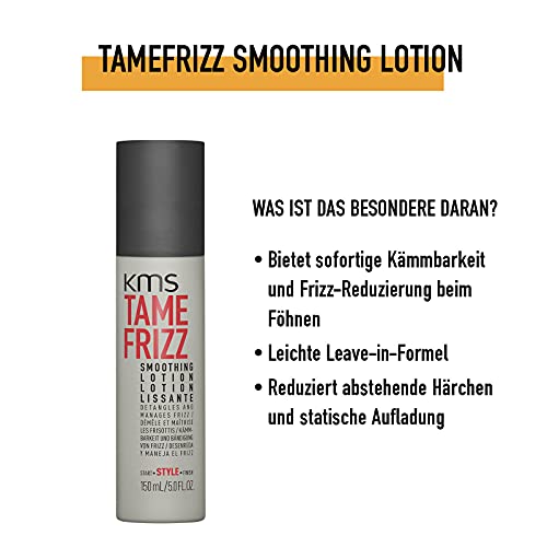 KMS Tame Frizz Smoothing Lotion, 5.0 Ounce