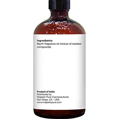 Majestic Pure Myrrh Oil, Premium Quality, 4 fl Oz