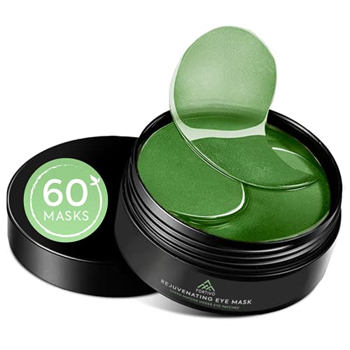 Parches de gel para ojos de té verde, parches de gel para ojos de té verde, máscaras para ojeras y hinchazón, máscara de colágeno para ojos debajo de los ojos, máscara de gel para ojos hinchados, ojeras, tratamiento de ojos para mujeres