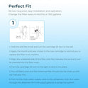 Crystala Filters DA29-00020B Refrigerator Water Filter Compatible with Samsung DA29-00020A/B, DA29-00020B-1, HAF-CIN/EXP, 46-9101, RF4267HARS, RF25HMEDBSR, RF28HMEDBSR, RS25J500DSR, 3 Pack