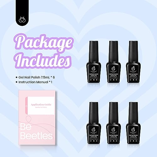 Beetles Gel Nail Polish, Unicorn Collection Pastel Color Soak off Nail Gel Polish Baby Blue Yellow Nail Polish Purple Gel Polish Spring into Summer Pastel Collection, Best Easter Nail Art Gifts