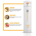 GK HAIR Global Keratin Balancing Shampoo (33.8 Fl Oz/1000ml) For Oily & Color Treated Hair Deep Cleansing, Restores pH Levels Ideal for Over-Processed and Environmentally Stressed Hair