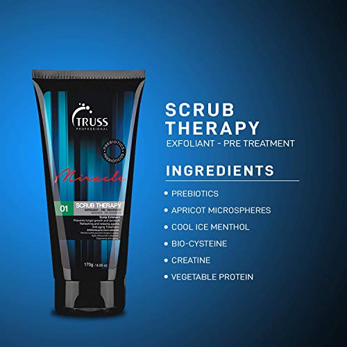 Scrub Therapy Scalp Treatment - Exfoliator Prevents Fungal Growth & Dandruff.