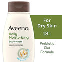 Aveeno - Lavado corporal hidratante diario para piel seca con avena calmante