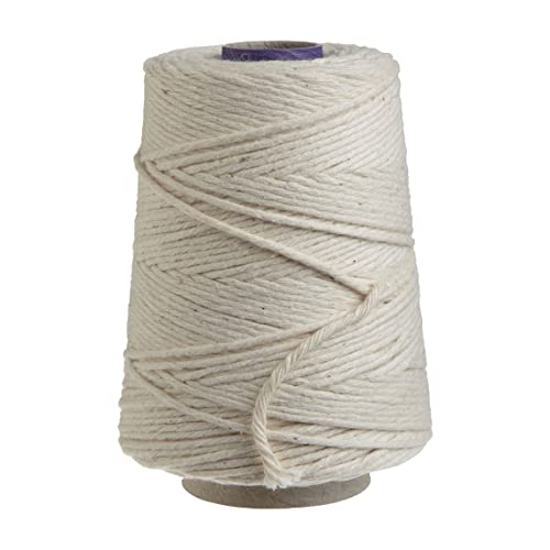 Regency Natural Cooking Twine 1/2 Cone 100% Cotton
