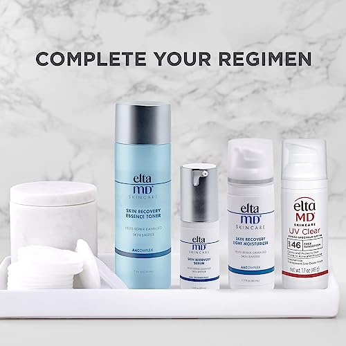 EltaMD Skin Recovery Face Serum Repairs Damaged Skin, Amino Acid and Antioxidant Formula, Hyaluronic Acid Facial Serum with Vitamin B5, 1 Fl Oz