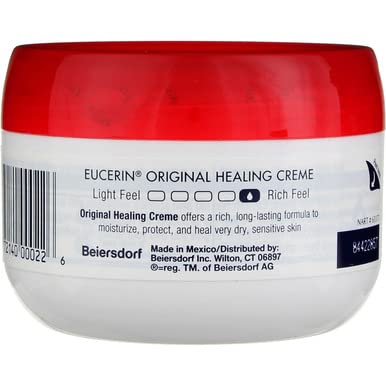Eucerin Sensitive Skin Experts - Crema curativa original de 4 onzas