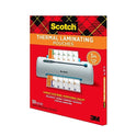 Scotch Thermal Laminating Pouches 8.9 x 11.4 Inches 3 mil, 100-Pack (TP3854-100)