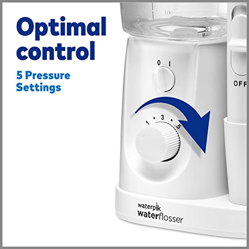 Waterpik - Hilo de agua para dientes, eléctrico portátil para viajes y hogar, Nano Plus, WP-320
