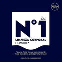 NIVEA MEN Jabón Líquido Corporal 3 en 1 para Cuerpo, Rostro y Cabello, Active Clean Body Wash Antibacterial, 500 ml