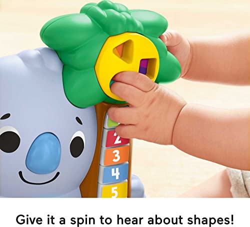 Fisher-Price Linkimals - Koala - Juguete de Aprendizaje Musical con Luces y Canciones para bebés y niños pequeños de 9 Meses en adelante