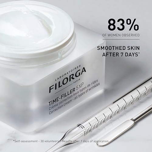 FILORGA TIME-FILLER 5XP CREAM Pieles Secas a Normales Repara Arrugas de Cara, Contorno de Ojos y Cuello 50ml