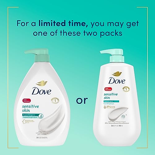 Dove Purely Pampering Body Wash, Shea Butter 22 Ounce, 4 Count