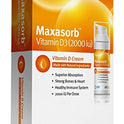 Vita Sciences Vitamin D3 Skin Cream - 2000IU Maxasorb D3 Lotion - 1.7 Fl Oz by Vita Sciences