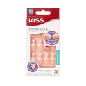 Kiss Products Everlasting Juego de uñas francesas con cadena de perlas, 0,0 kg