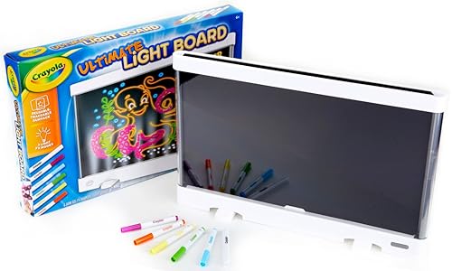 Crayola Ultimate Light Board, tablet de dibujo, regalo para niños, edad 6, 7, 8, 9