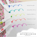 Zebra WKT7-5C-HC - Juego de 5 rotuladores fluorescentes de colores brillantes