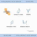 Cosmedica Skincare - Suero puro de ácido hialurónico - 2 oz (60 ml)