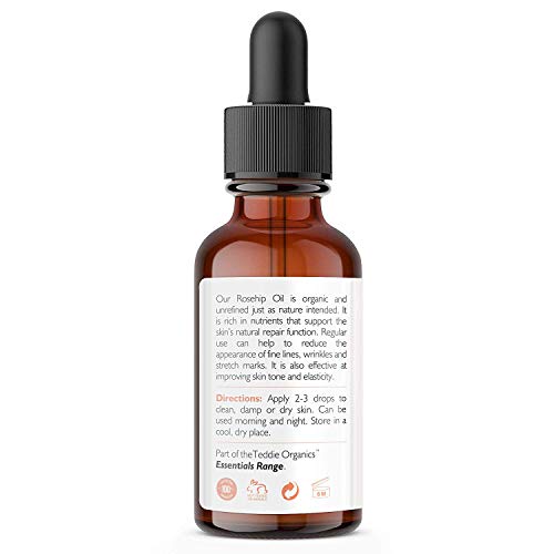 Teddie Organics Rosehip Seed Essential Oil, 1 fl. oz.