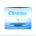 Cliradex Natural Eyelid, Eyelash, and Facial Cleansing Towelettes, Box of 24
