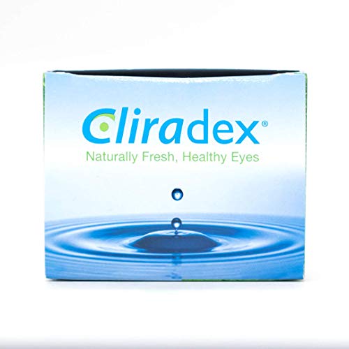 Cliradex Natural Eyelid, Eyelash, and Facial Cleansing Towelettes, Box of 24