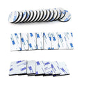 Double Sided Foam Tape Strong Pad Mounting,Black Self-Adhesive Tape Include Square Round and Rectangular(60Pcs)