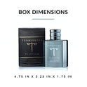 Territoire Platinum by YZY Eau de Parfum For Men's 3.4 FL oz 100 ML