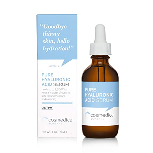 Cosmedica Skincare - Suero puro de ácido hialurónico - 2 oz (60 ml)