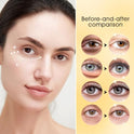 Rotus 30 Pairs Gold Eye Mask Power Crystal Gel Collagen Masks, Great For Anti Aging, Dark Circles & Puffiness